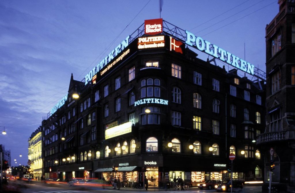 Exteriør af Politikens Hus i København